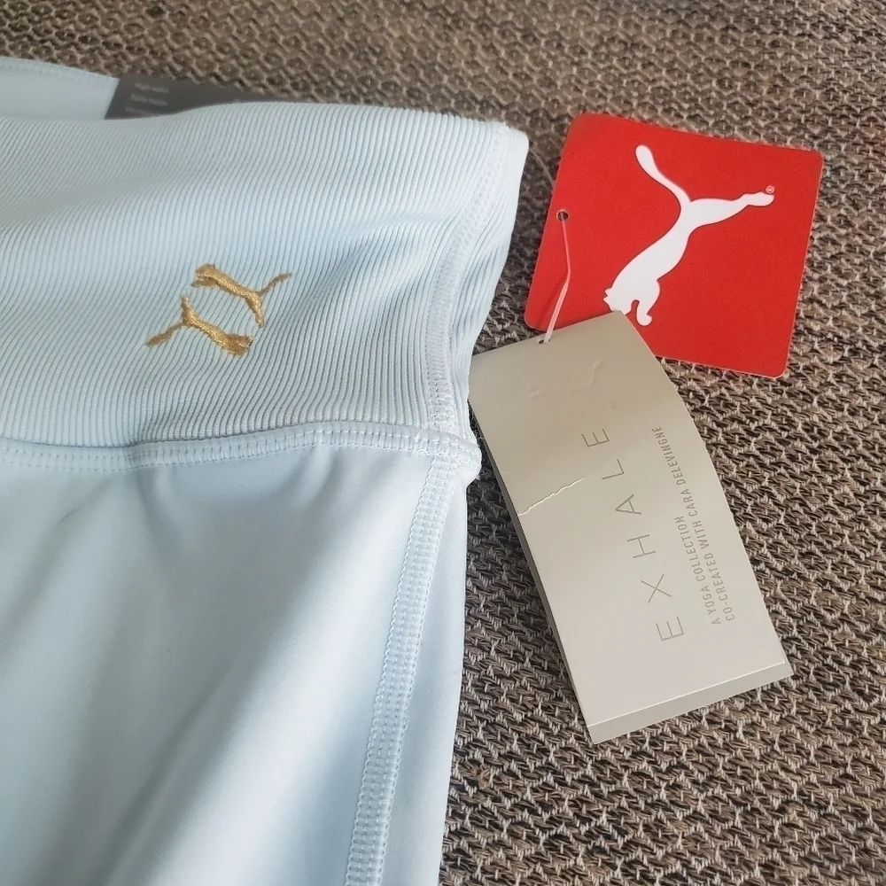 Puma x Cara Delevingne Exhale Light Blue High Waist Leggings